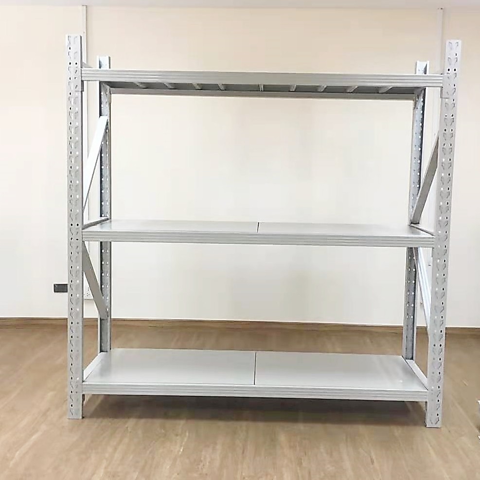ชั้นวางสินค้า  ชั้ววางของ  ชั้นวางจัดเก็บคลังสินค้า  200*200*60 รับนน.200KGสีดำ