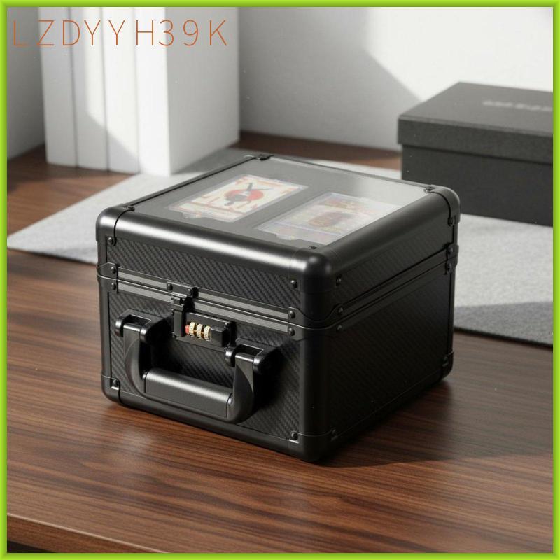 [lzdyyh39k] Combination Lock PSA BGS Card Storage Case Shock Resistance Psa Slab Case Collector Gift