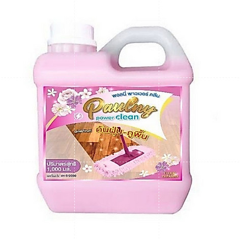 น้ำยาดันฝุ่น ถูพื้น น้ำยาถูพื้น เคลือบเงาพื้น พอลนี่ ขนาด 300ml/1000ml