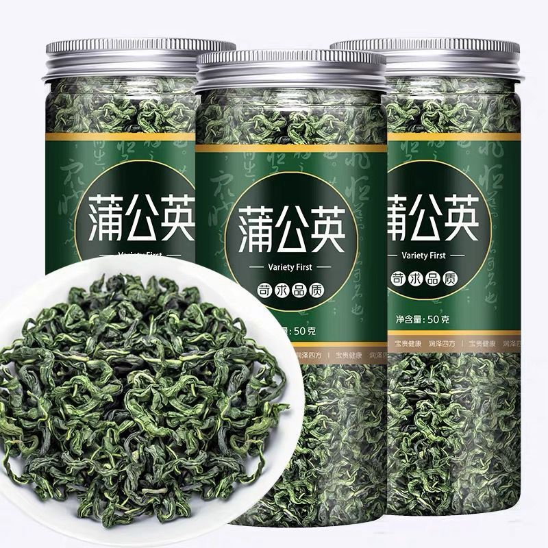 【发2】长白山蒲公英茶 蒲公英根茶菊花玫瑰花茶50g-250g6/24 【2-Pack】Changbai Mountain Dandelion Tea, Dandelion Root Tea, Chr