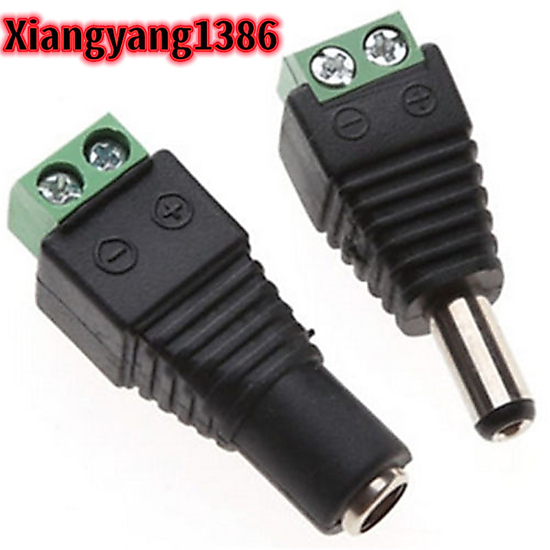 5pcs หญิง + 5 pcs ชาย DC Connector 2.15.5