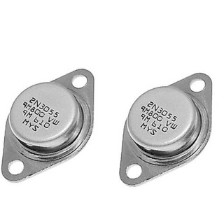 10pcs MJ2955 2N3055 TO-3 15A 60V 2955 TO-3 NPN Power Amplifier Power ทรานซิสเตอร์การประกันคุณภาพ