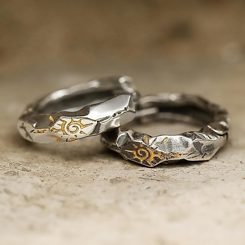 Wishing Stone ต่างหูผู้ชายทั้งตัวเงินหรูหรา High-End ต่างหูหญิง Unisex Universal