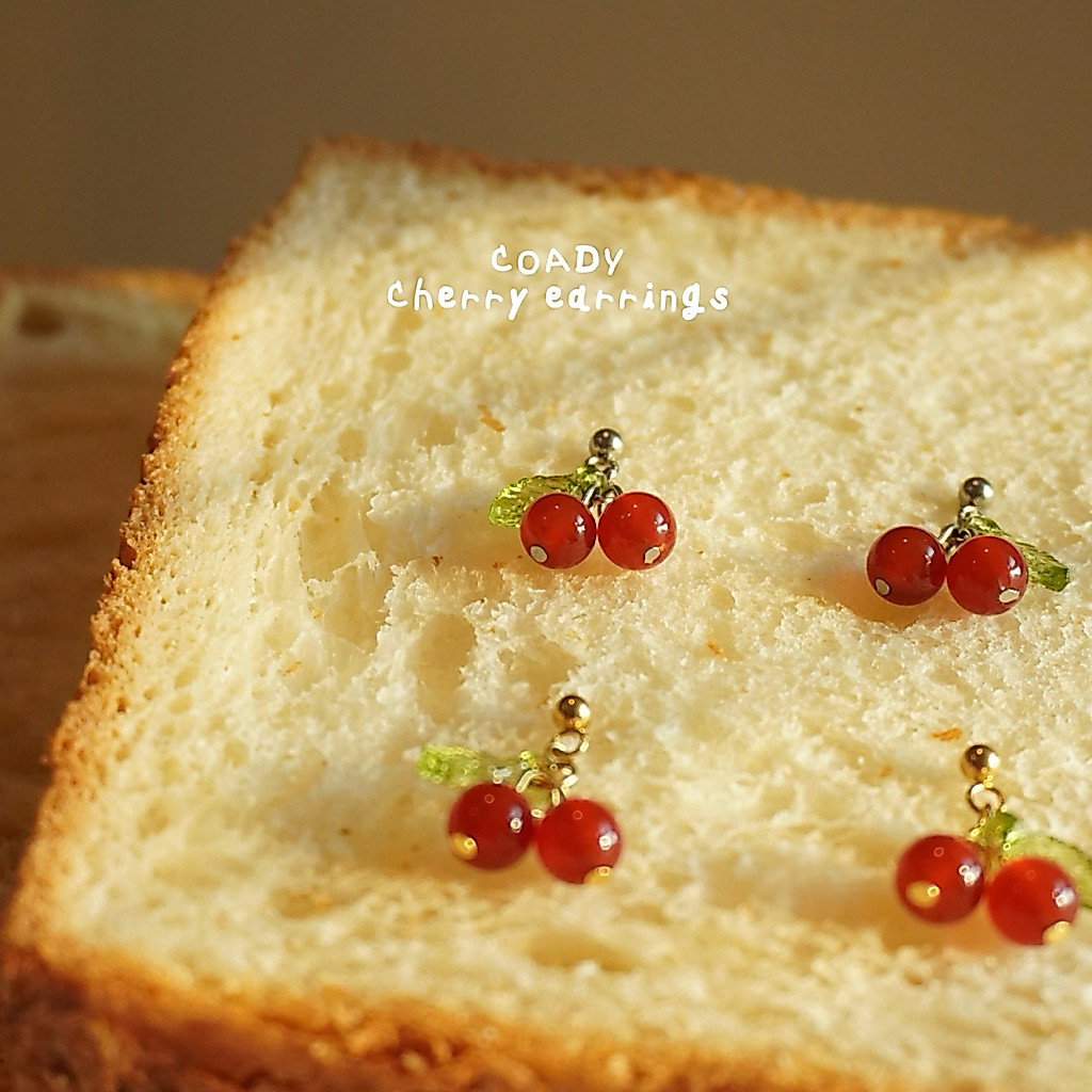 Coady - cherry earrings ต่างหูเชอร์รี่