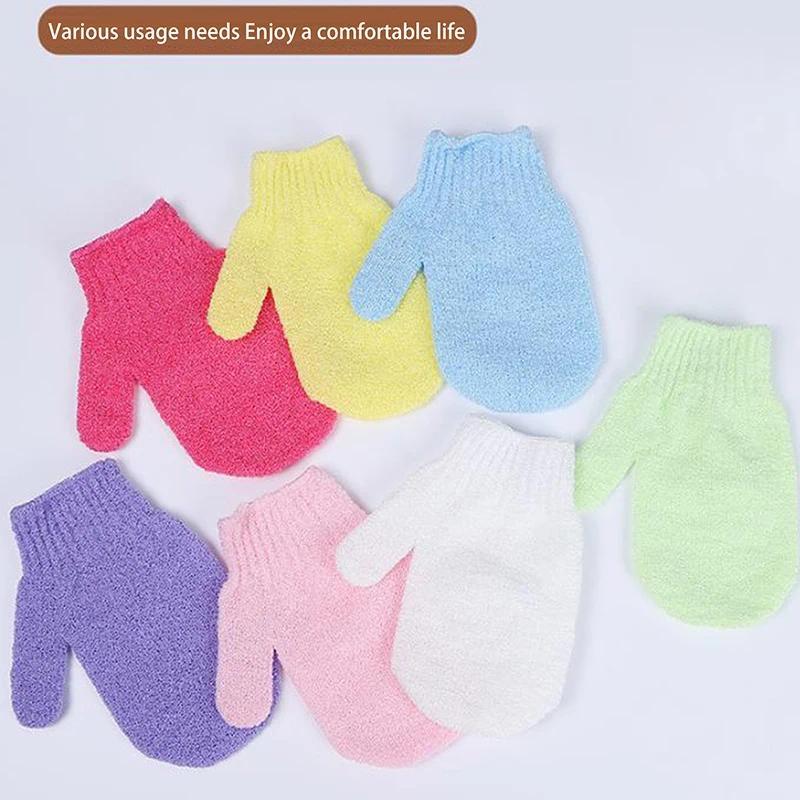 Exfoliating Body Massage Sponge Bath Gloves Skin Bath Shower Wash Cloth Shower Scrubber Back Scrub S