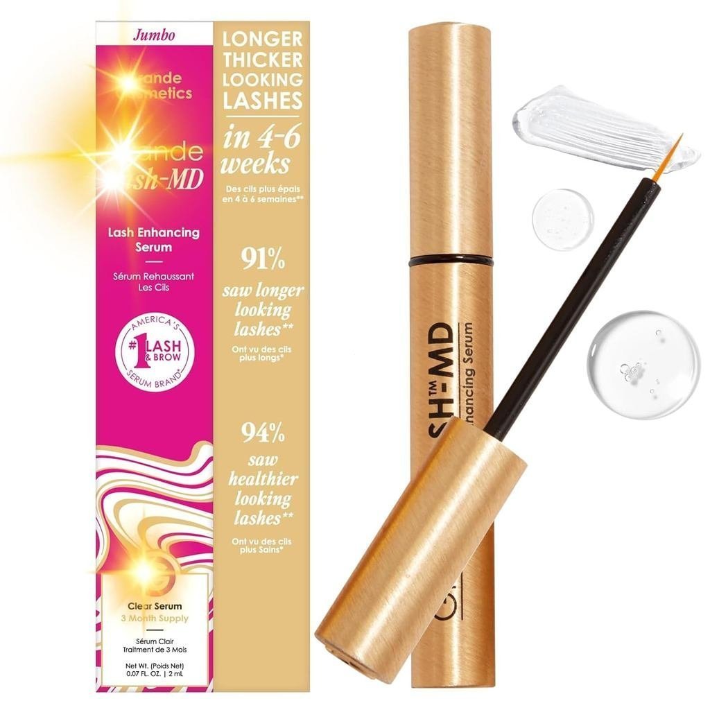 4mL- Lash Enhancing Serum - สูตรเปปไทด์และวิตามินผสมยาวนาน หนาขึ้น Fuller Looking Lashes ทดสอบจักษุว