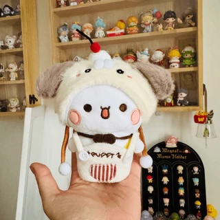 พวงกุญแจตุ๊กตา Bubu Dudu พวงกุญแจตุ๊กตานุ่ม 13cm การ์ตูนน่ารัก ตัวเล็กพกพาง่าย ตุ๊กตาขนนุ่ม ของตกแต่งกระเป๋า