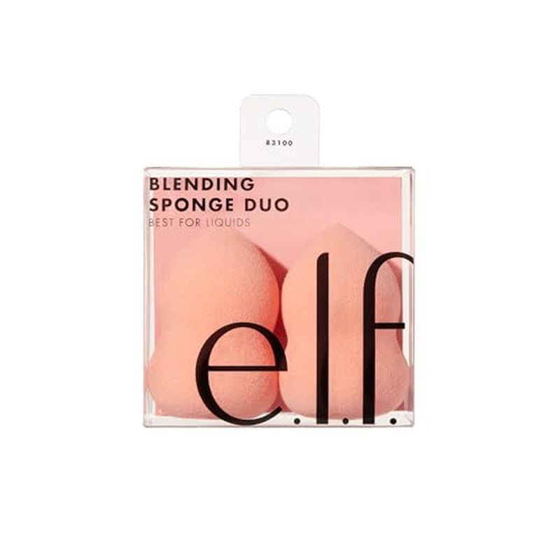 Elf Blending Sponge Duo ฟองน้ําแต่งหน้าหลายด้านสําหรับเกลี่ยคอนซีลเลอร์ได้ง่าย รองพื้น คอนทัวร์ & มา