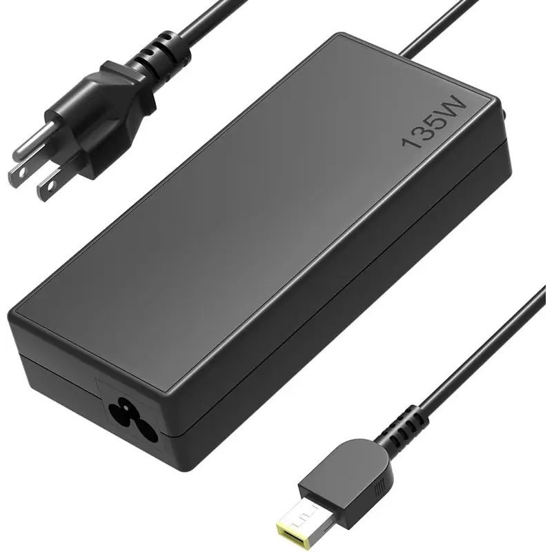 20V 6.75A 135W AC แล็ปท็อปอะแดปเตอร์ชาร์จไฟใช้งานร่วมกับ Lenovo Legion Y520-15IKBA Y520-15IKBM Y530-