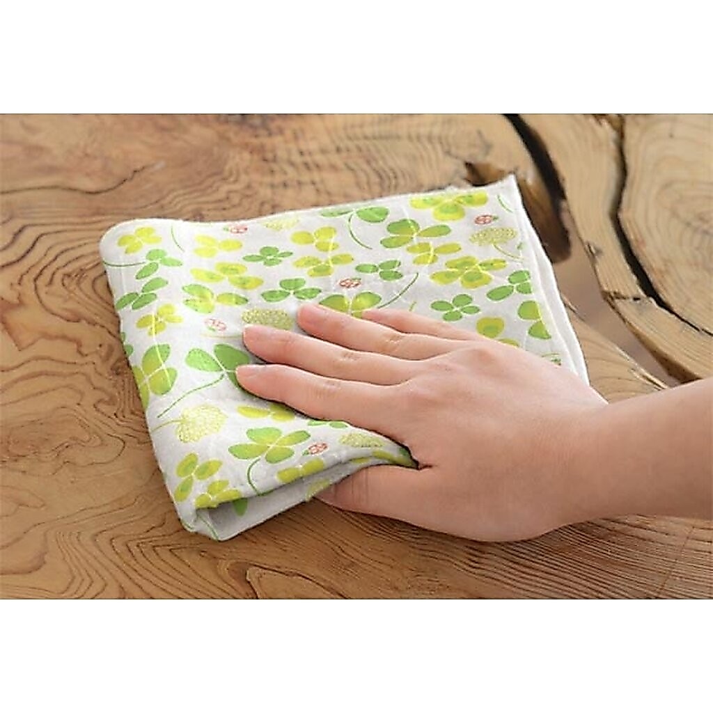 Omocha - (Hana ดอกไม้-Maruyama fukin 40x35 cm) - Kitchen Towel ผ้าเช็ดจานญี่ปุ่น ลายดอกไม้