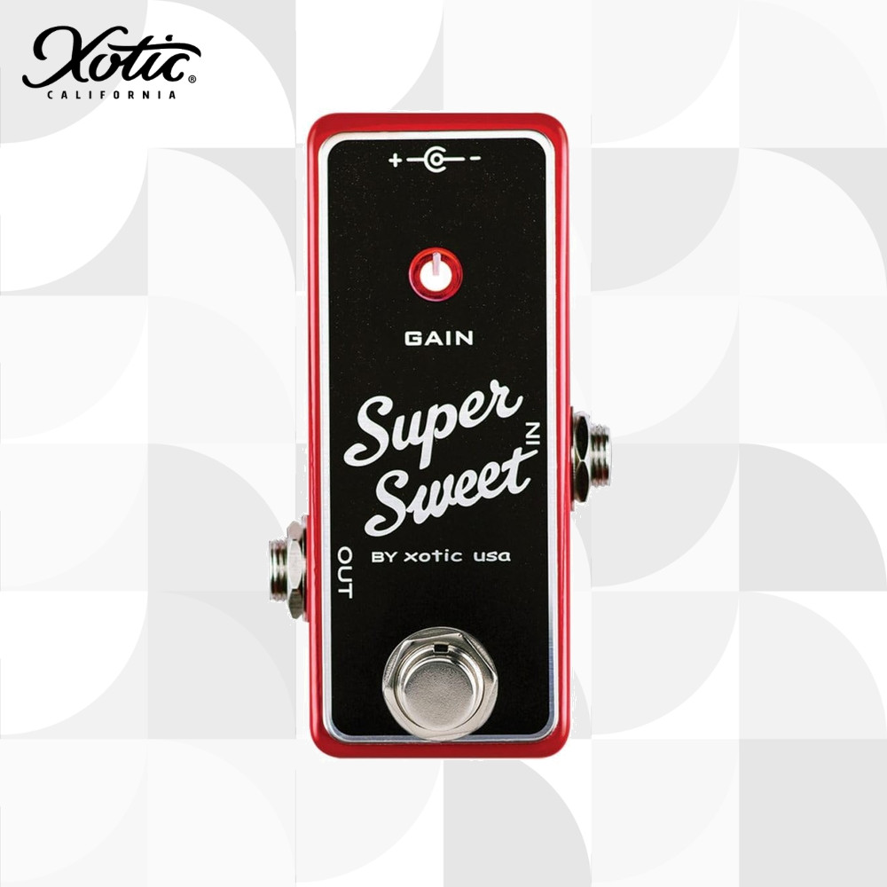 Xotic Super Sweet Booster Guitar/Bass Effects Pedal เอฟเฟกต์กีตาร์/เบส【ส่งตรงจากญี่ปุ่น】