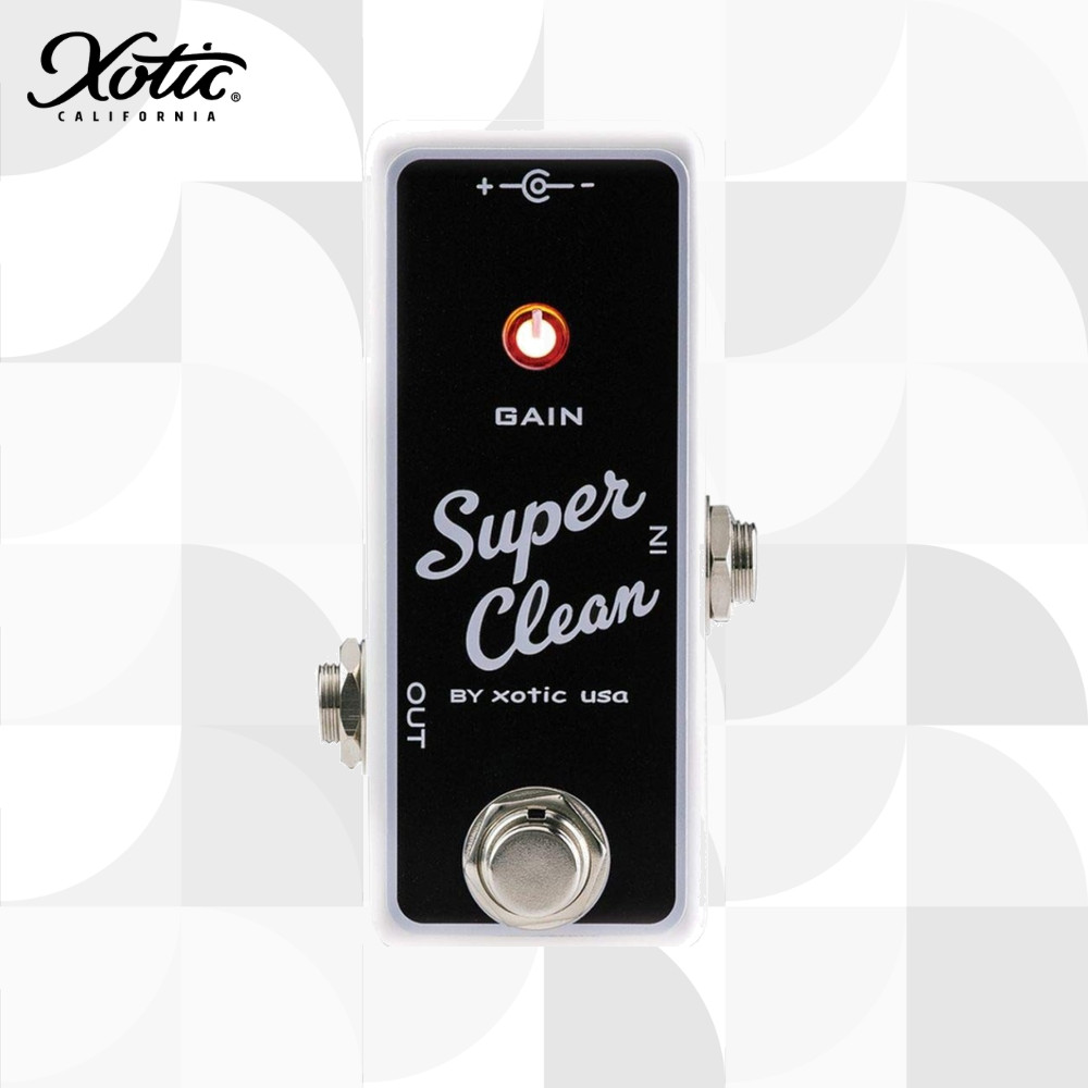Xotic Super Clean Buffer Booster Guitar Effects Pedal เอฟเฟกต์กีตาร์【ส่งตรงจากญี่ปุ่น】