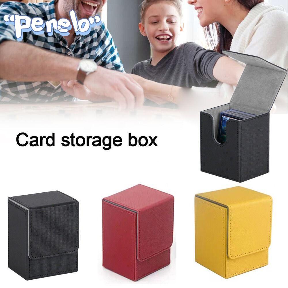 PIELO Game MTG Trading Card Holder, Organizer Storage Deck Box, Gift Box Protectors PU Collectible Game Card Deck Children
