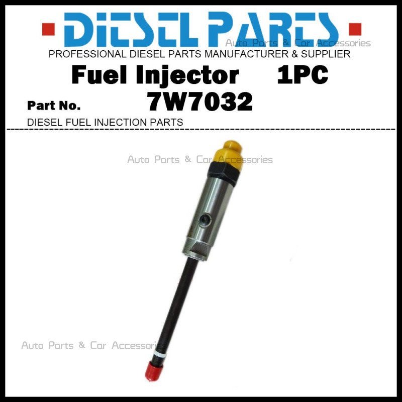 หัวฉีดน้ํามันเชื้อเพลิงหัวฉีดดินสอ 7W-7032 0R-3424 0R-1747 Fit Caterpillar CAT 3406B 3406C 57H 8 8SU