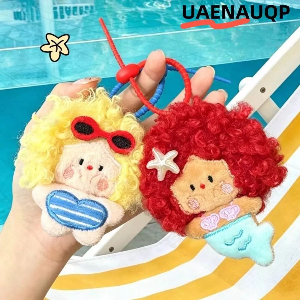 UAENAUQP กระเป๋าจี้ตุ๊กตา,รูปตุ๊กตาการ์ตูนสาวน้อยกระเป๋าเป้สะพายหลัง Charms,นุ่ม 8 ซม.ขนาดพวงกุญแจ Plushie กระเป๋าจี้ตกแต่ง