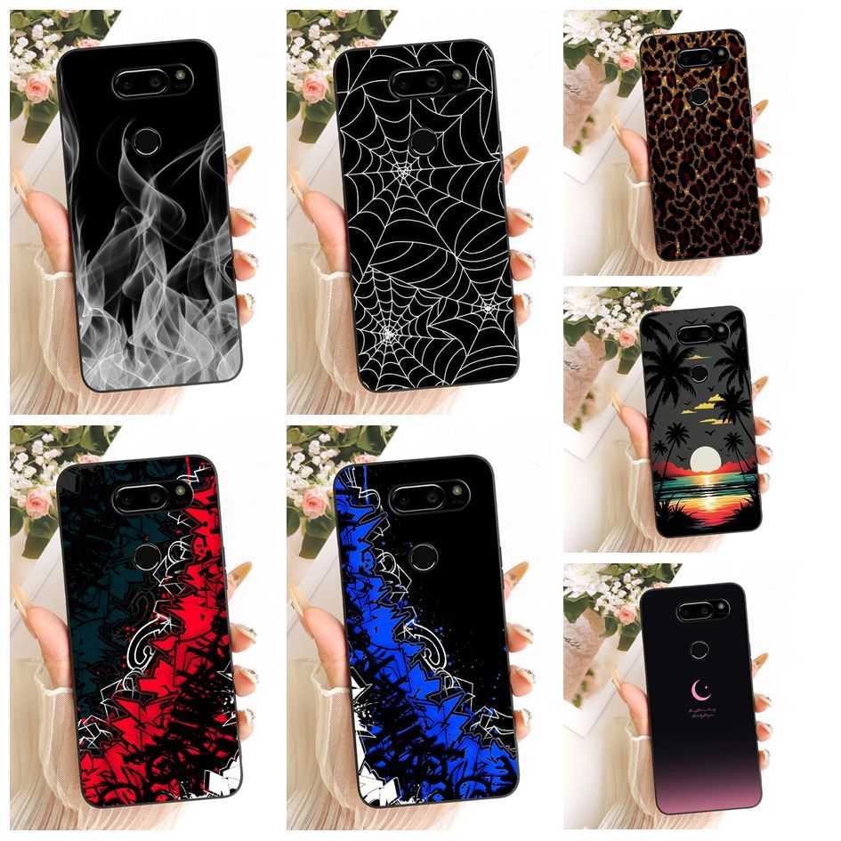 สําหรับ LG V30 H930 H931 H933 / V30 Plus / V30s ThinQ กรณีแฟชั่น Sunset Space ซิลิโคนนุ่มสําหรับ LG 