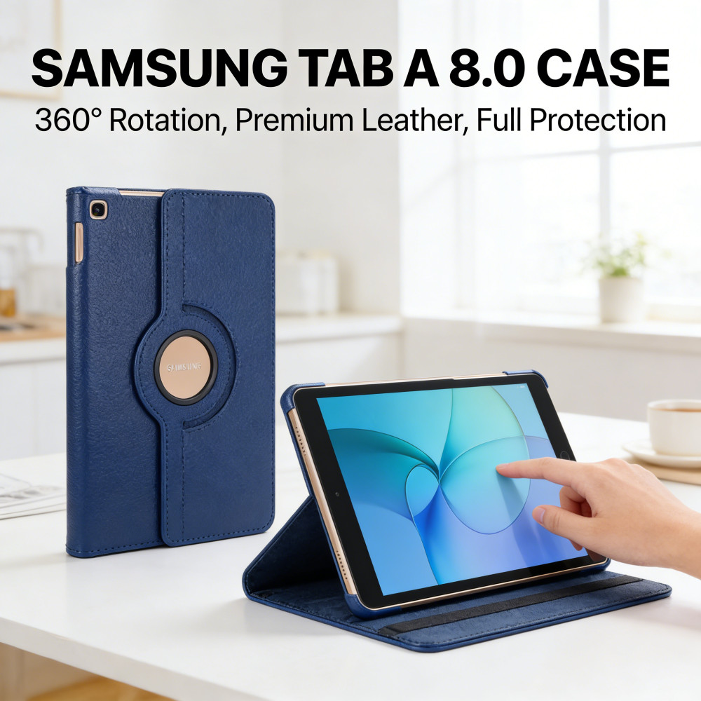 Rotation 360 องศาBracket Leather Case Lite A7 2021 Smart Tab A7 Lite Galaxy SM-T220/T225 Samsung