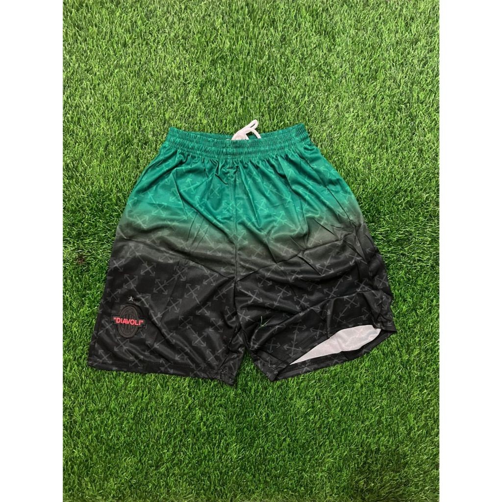 M1LANN X OFFWHITE BLACK FOOTBALL PANTS 2025/2026 ใหม่