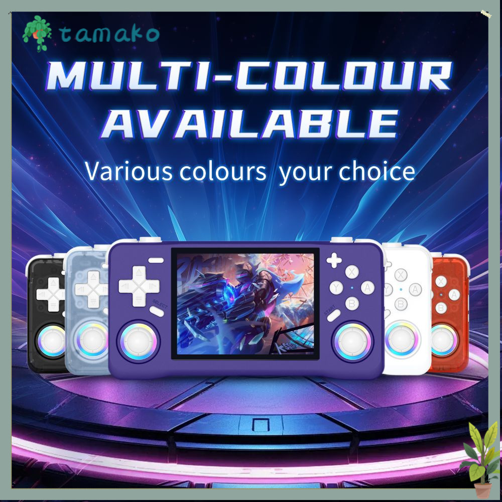 TAMAKO XF35H คอนโซลเกมมือถือ, เกมเปิดแหล่งหน้าจอ iPS ขนาด 3.5 นิ้ว|จอยสติ๊กคู่มืออาชีพรองรับการ์ด TF