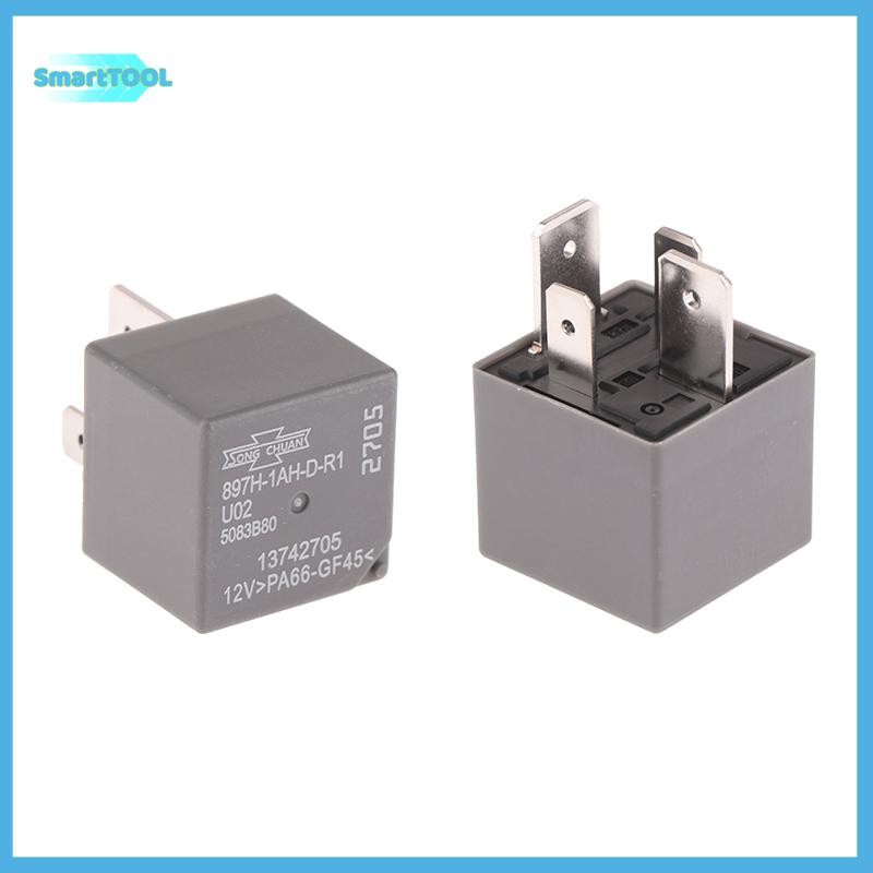 UTZN> 1 ชิ้น 4 ขา 12 โวลต์สําหรับ Matsukawa 2705 รีเลย์รถยนต์ 897H-1AH-D-R1 U02 สําหรับรีเลย์ Buick 