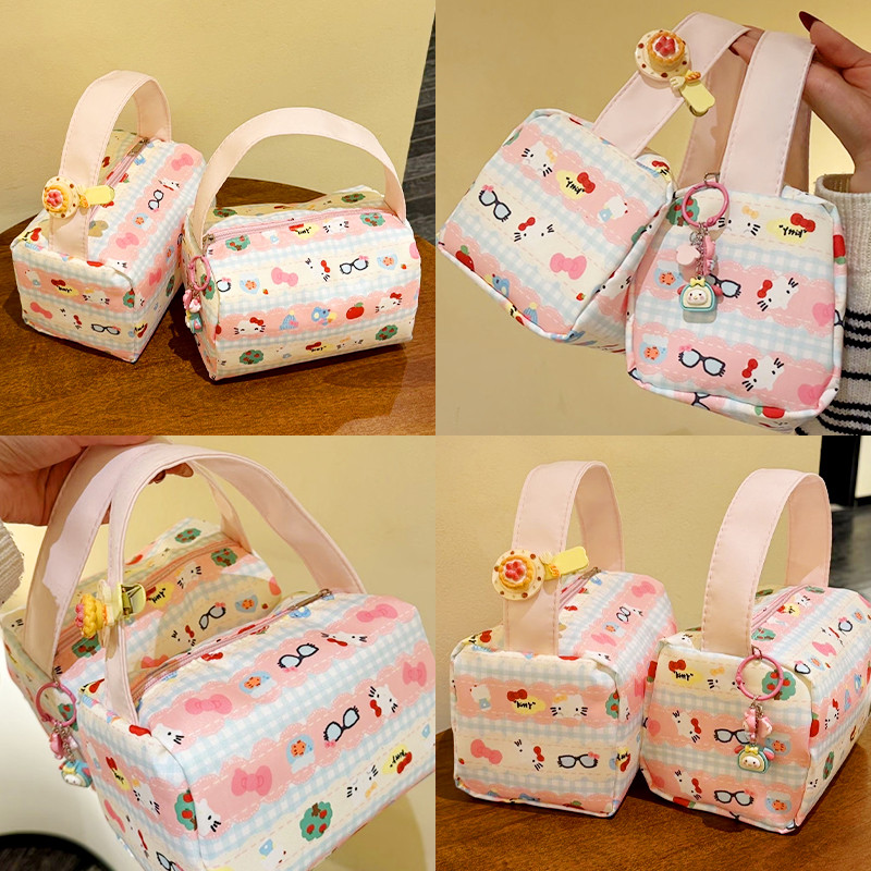 เฟโป ความจุขนาดใหญ่มือถือกระเป๋าเครื่องสําอางแบบพกพาพับเก็บได้กระเป๋าเดินทางอุปกรณ์อาบน้ํากระเป๋าจัดเก็บ - รูปที่ 3