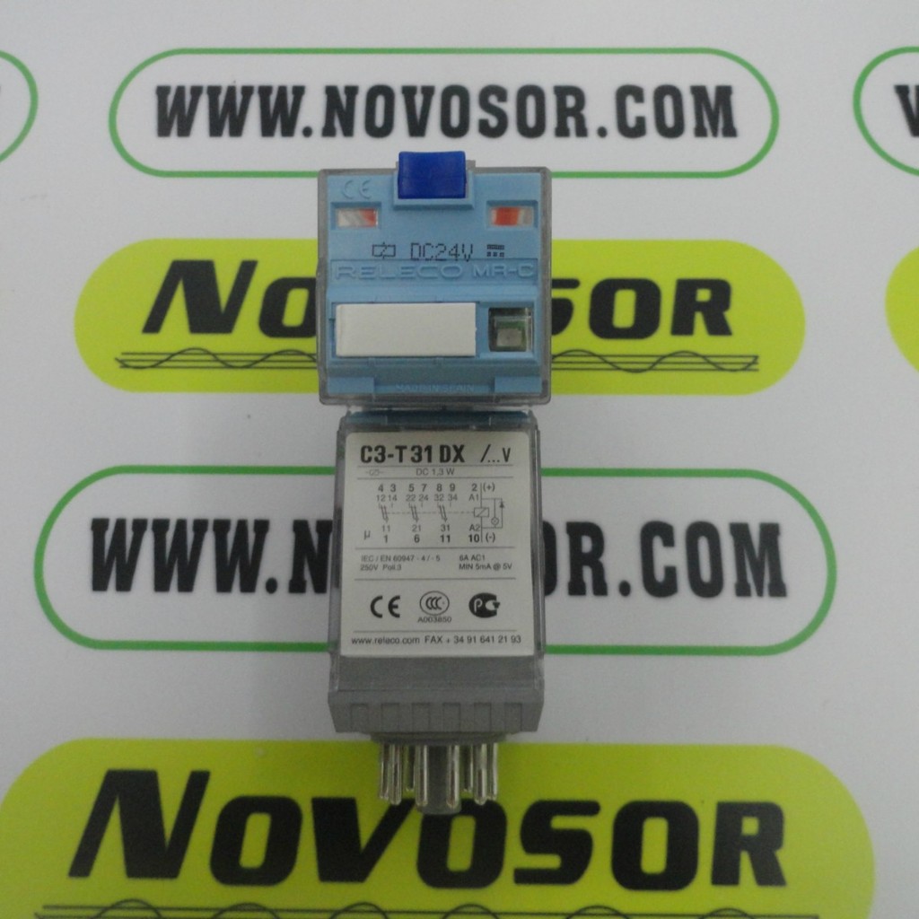 RELECO รีเลย์ C3-T31DX DC24V4.6
