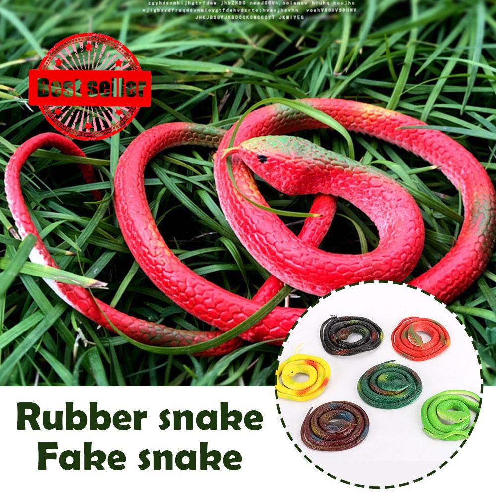Better_Life ยางสมจริงงูเคล็ดลับของเล่นจําลองงูยางงูขนาดเล็ก Whimsy W2j5