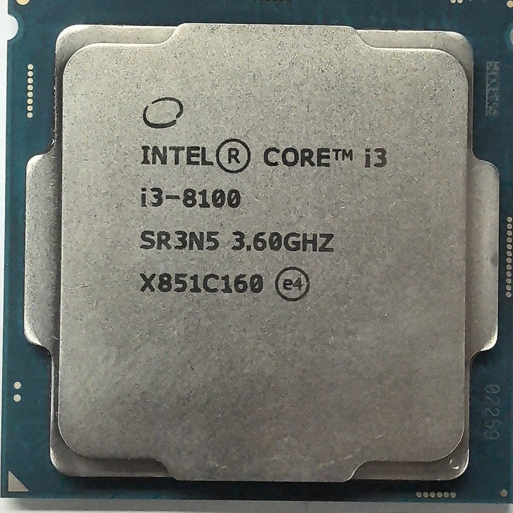 I3-8100 i3-8100 i3-8300 i3-8300T i3-8100T ต้นฉบับแท้เดสก์ท็อปโทรศัพท์ CPU Disassembly ฟรีจาระบีซิลิโ
