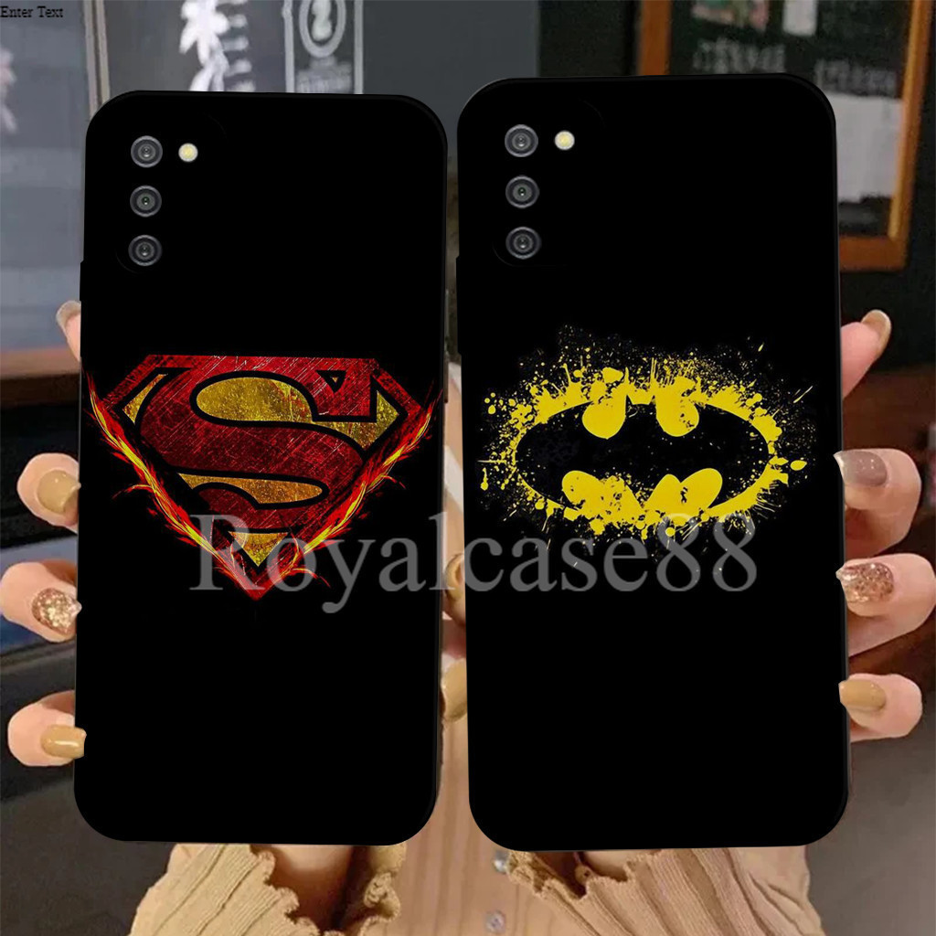 Samsung A02s A03s Softcase - Bumper Case - Sup3r H3ro Logo Motif - All Types - Pro Camera Silicone