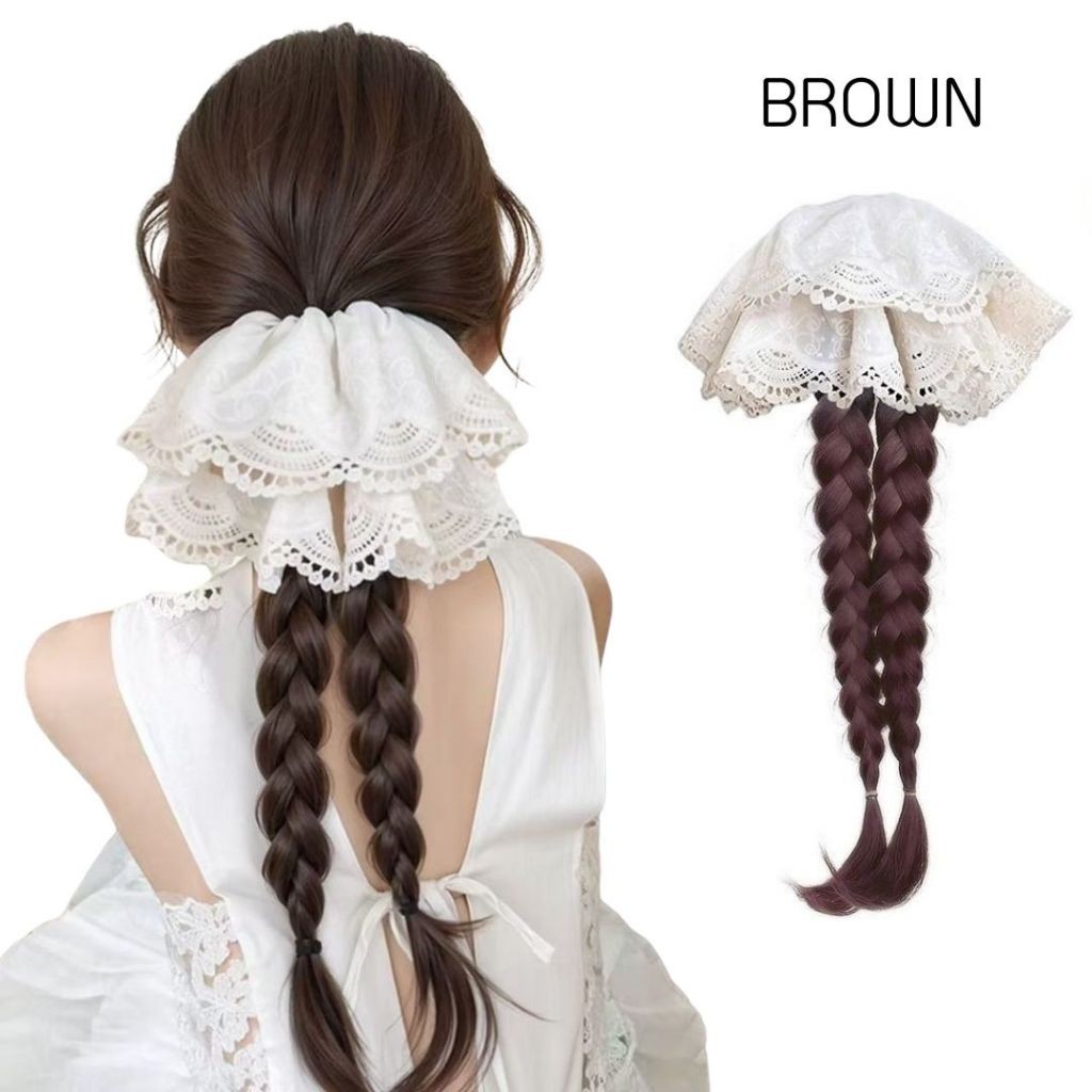 HAIRP แฮร์พีชดังโงะ แฮร์พีชหางม้า ผมเปีย แบบหนีบ ใช้ง่าย ช่วยให้ทรงผมดูสวยขึ้น ผมดูหนาเงางาม เนียนเป็นธรรมชาติ - รูปที่ 2