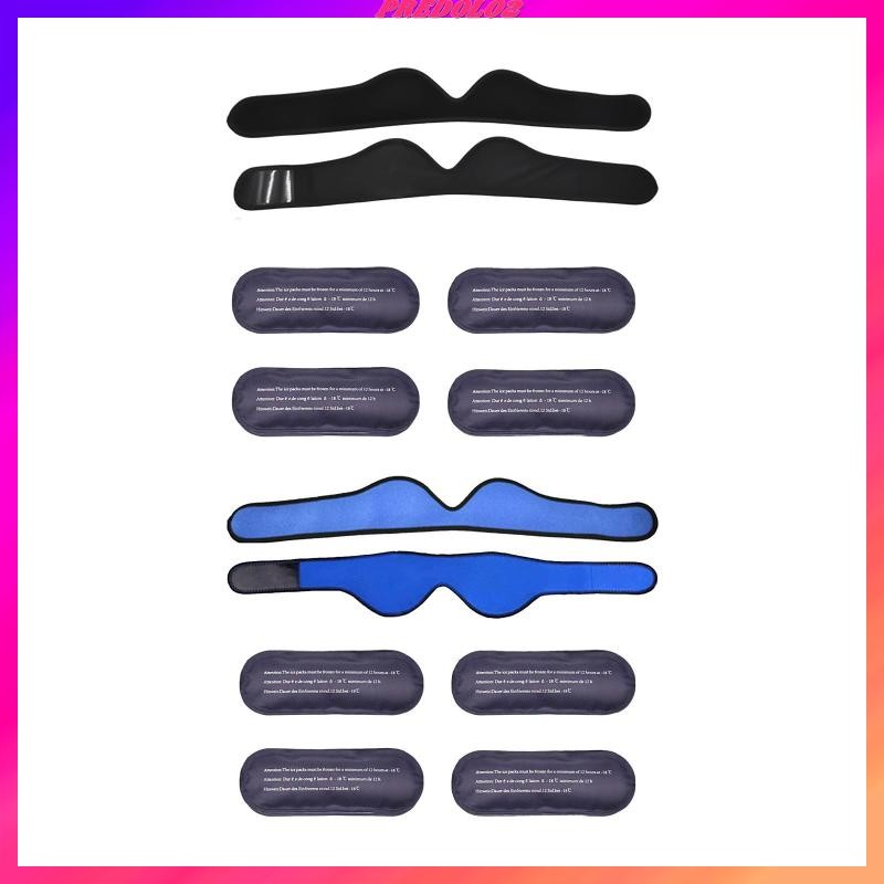 [Predolo2] Face Ice Pack Soft Ice Pack สําหรับ Face Jaw Ice Face Mask สําหรับคางผู้ใหญ่วัยรุ่น