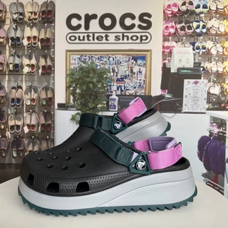 Cross hiker AKAT clog Classic Hole Shoes รองเท้าแตะชายหาดหนา Soled เหมาะสําหรับการเดินทาง