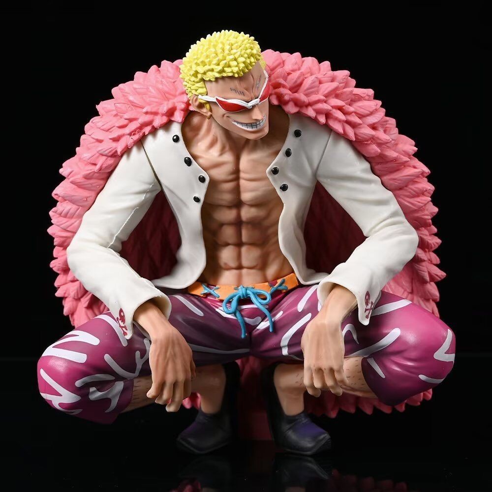Yunxiang Society Pirate GK Shichibukai Doflamingo Donquixote Xiaotang Double-Headed Sculpture Squatt