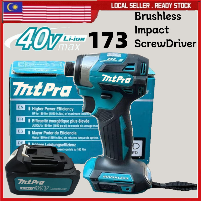 MAKITA MtPro DTD 173D 18V ไขควงกระแทกไร้สาย 180Nm