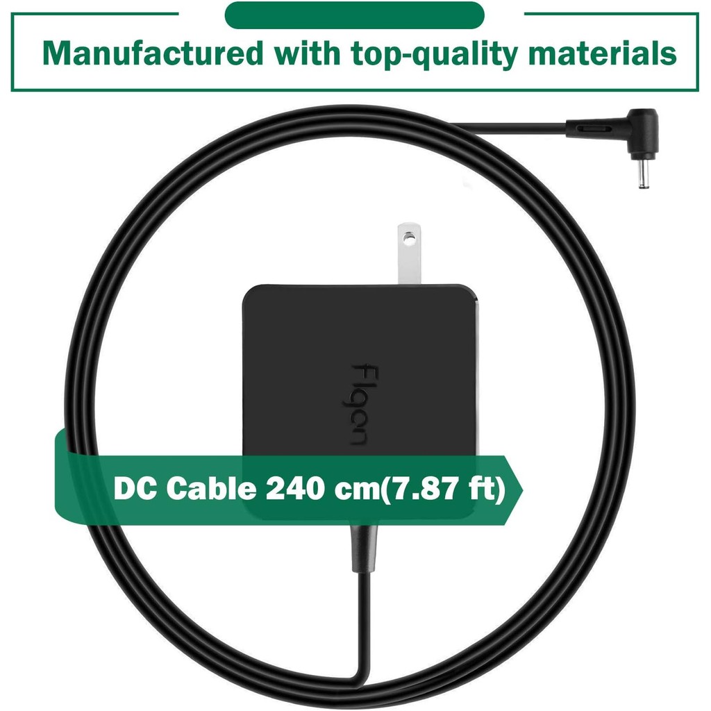 45W 19V 2.37A แล็ปท็อปชาร์จสําหรับ Asus E510 E406M E410M L510MA L510KA TM420I M712D S512D S413D UX43