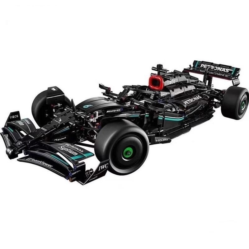63 ซม.Mercedes-Benz F1 สูตรรถ Building Block กีฬารถ Mechanical Group Boy ประกอบของเล่นเครื่องประดับ