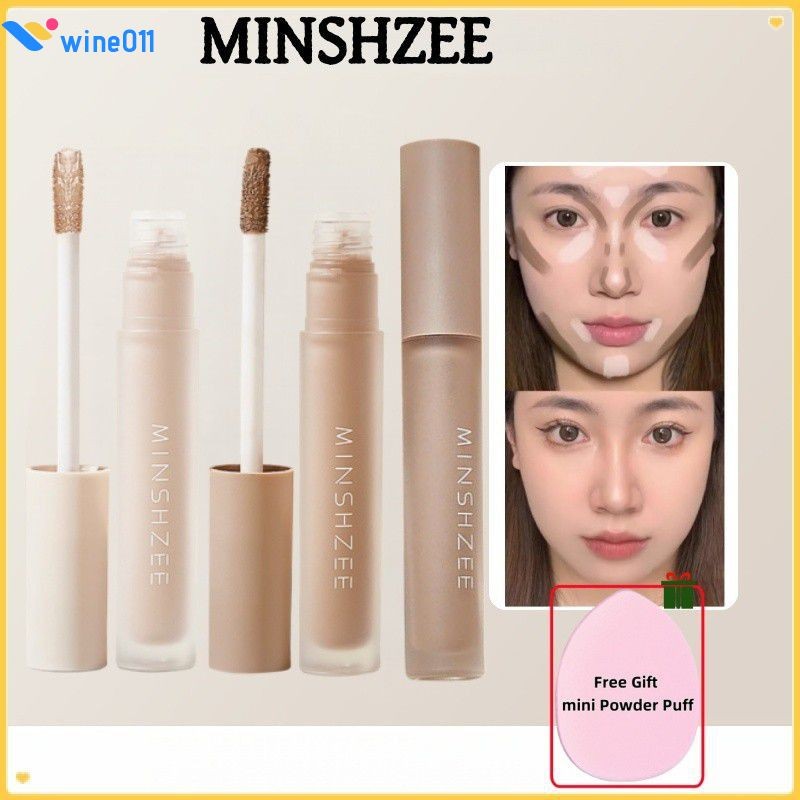 [ของขวัญ] minshzee Contour Liquid Natural Three-dimensional Highlighter Brightening Face Contour Wat