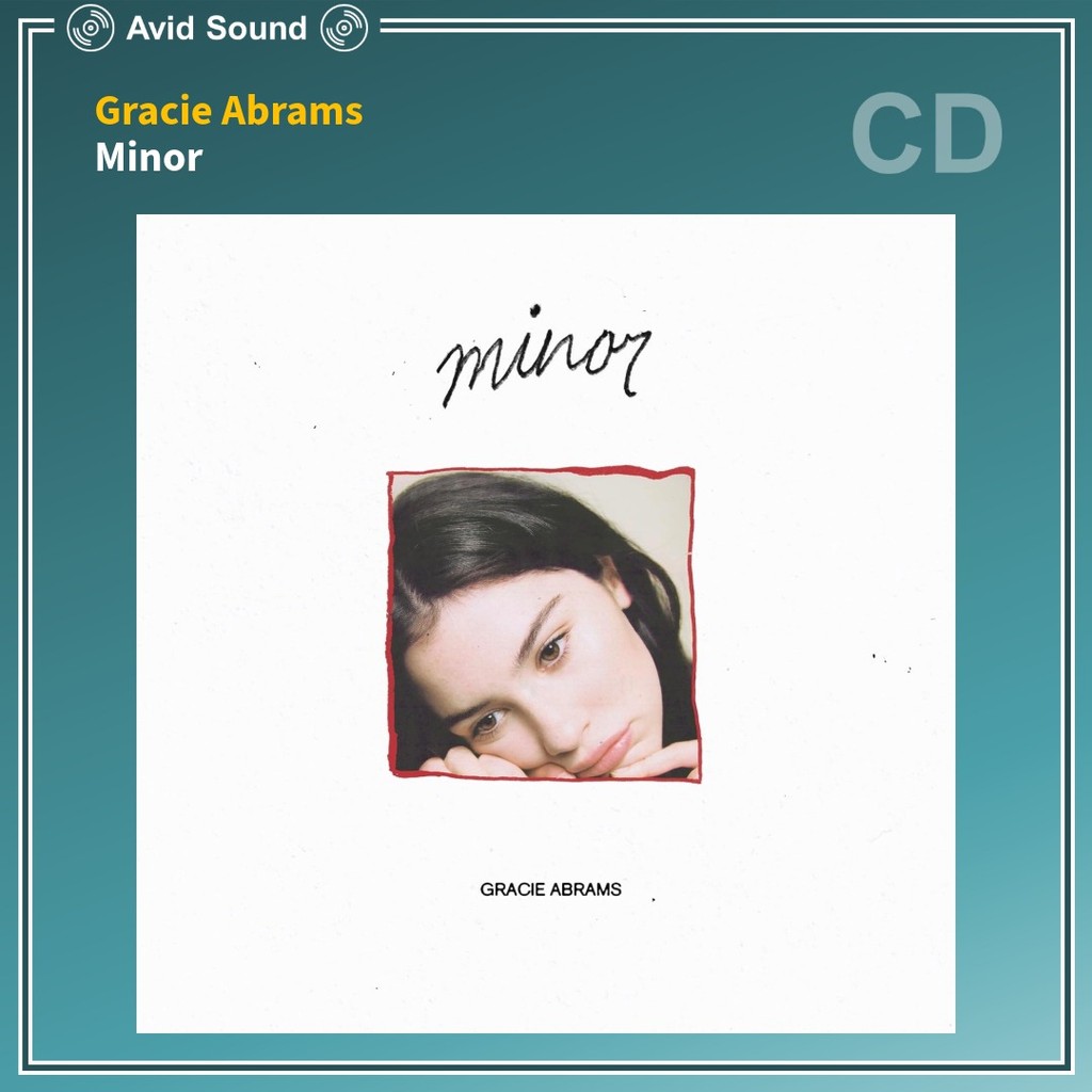 CD แผ่นซีดี Gracie Abrams Minor ใหม่ ซีล Gracie Abrams CD