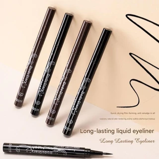 [COD] อายไลเนอร์ติดทนนานสีดํากันน้ํา Highly Pigmented Eye แต่งหน้าอายไลเนอร์ Quick-Dry No-Smudge สีสัน Liquid แสตมป์ปากกา Eye Line เครื่องสําอางแต่งหน้าดินสอ