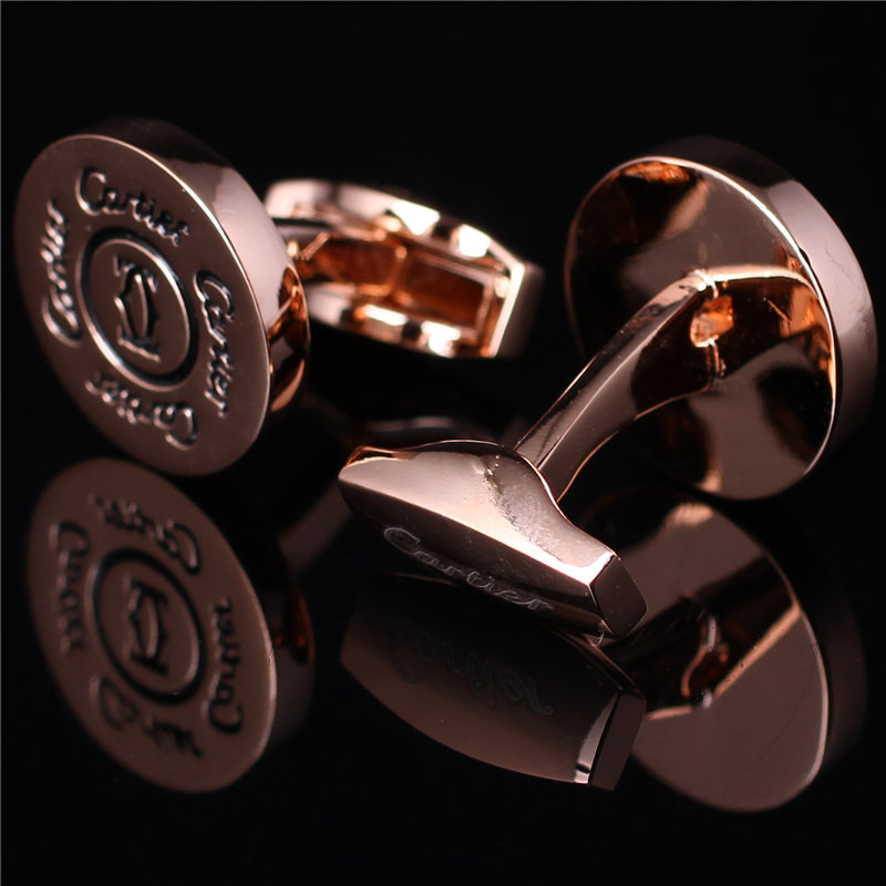 HJOYU Cufflinks Cufflinks French Mens Cufflinks THE LOVE Cufflinks TE026