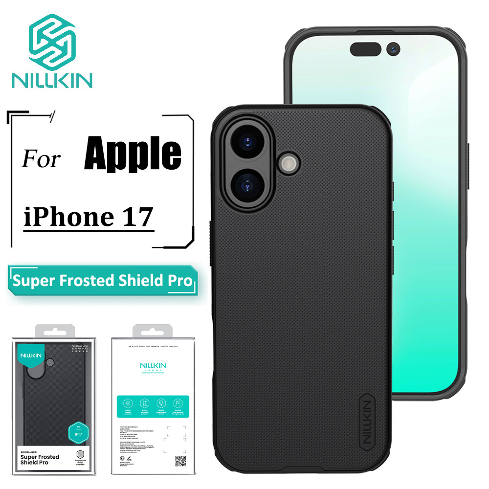 Nillkin Shield Pro เคสโทรศัพท์สําหรับ iPhone 17 กรณี Ultra Thin Anti ลายนิ้วมือกันกระแทกกลับกรณี