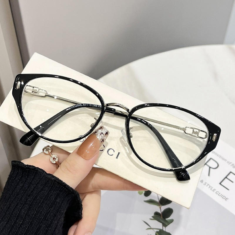 [ZM✨] ปรับองศาตาซ้ายและขวาได้พร้อมแว่นกันรังสีที่แตกต่างกัน / 0 - 425° แว่นสายตาสั้น กรอบแว่นกันรังสีแฟชั่นสำหรับผู้ชายและผู้หญิงพร้อมเลนส์ลดเสียงรบกวน 1050 - รูปที่ 3