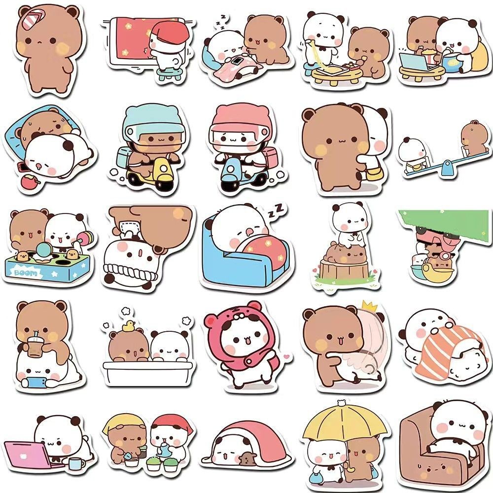 แพนด้าน้อยการ์ตูนน่ารัก 100 ตัว และ stepgzxmmy My Jane Beauty ร้านเรือธงใช้ญี่ปุ่น