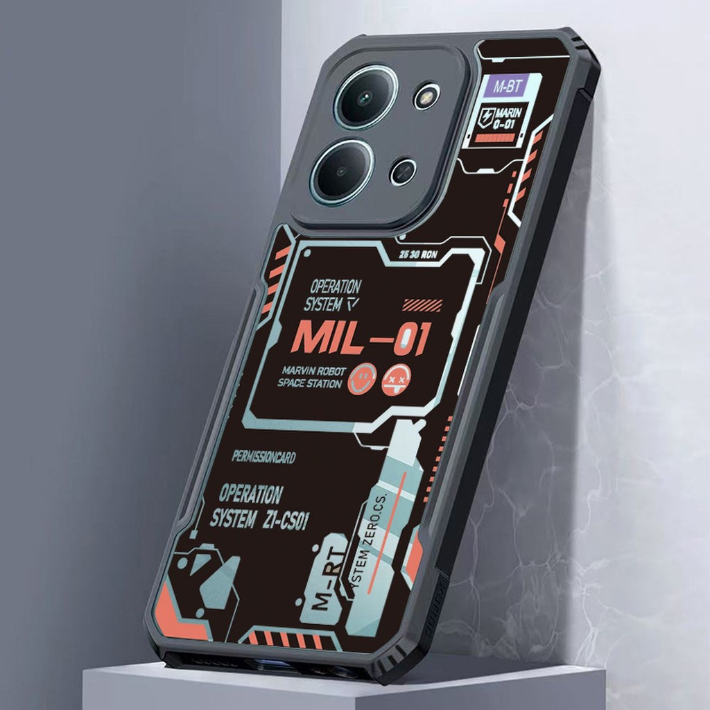 Luxur เคสโทรศัพท์สําหรับ Redmi 15 15C 14C 13 13X 13C 4G 5G กรณี Clear Ultra Thin อะคริลิคฤดูใบไม้ร่ว