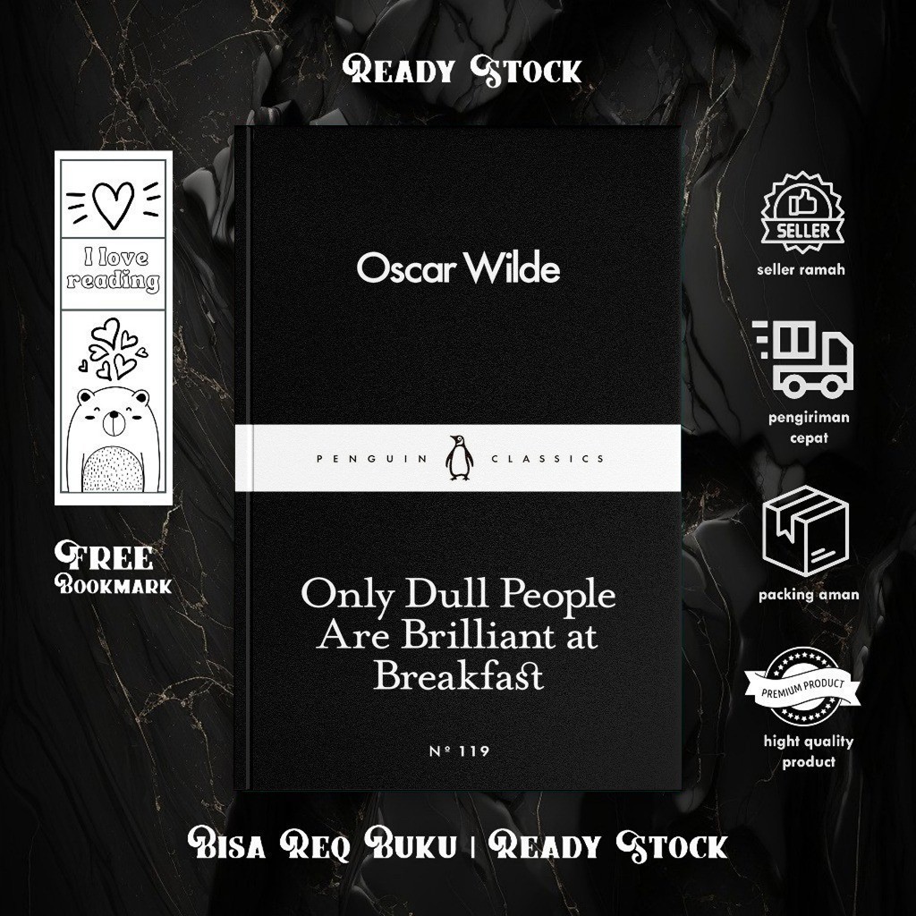 เฉพาะคนหมองคล้ําเป็น Brilliant at Breakfast โดย Oscar Wilde