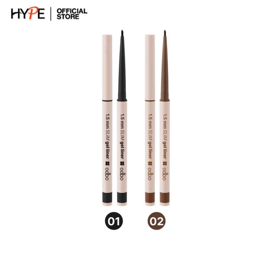 odbo 1.5mm Slim gel liner เจลไลเนอร์ เส้นเล็กคมชัด (OD3021)