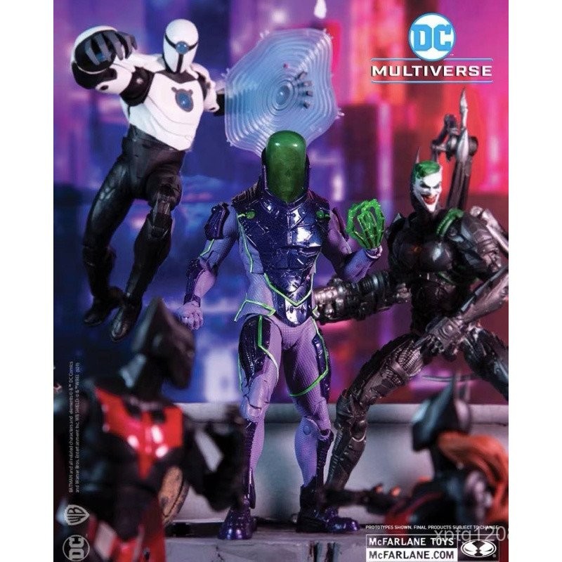 [คลังสินค้าพร้อมใหม่เอี่ยม] McFarlaneand DC Doomsday Joker Set Destruction Scream Future Batman Batg