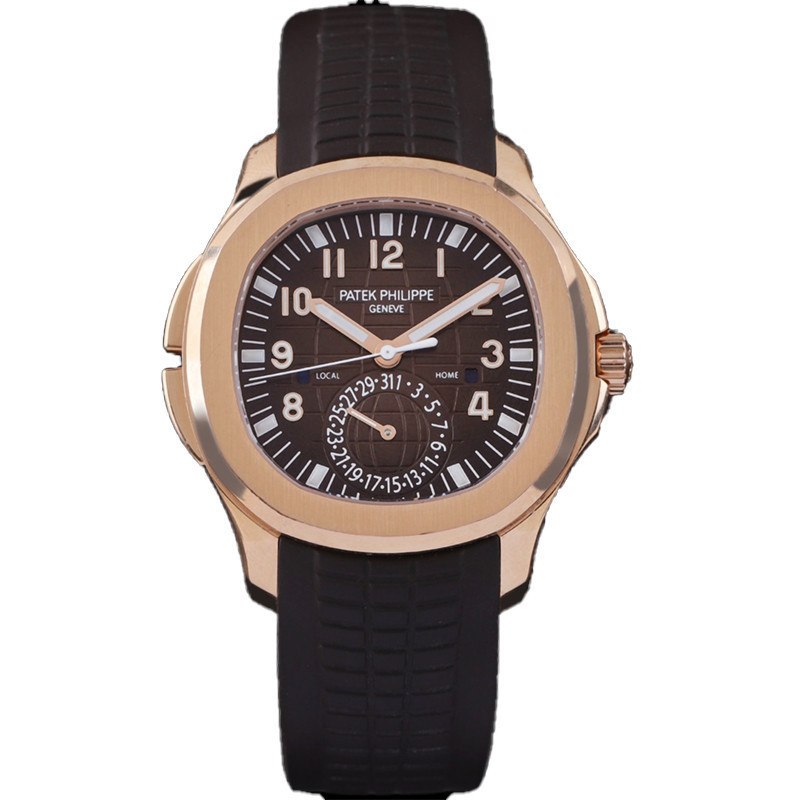 Patek Philippe Philippe AQUANAUT Series 5164R เครื่องอัตโนมัติ 18K Rose Gold