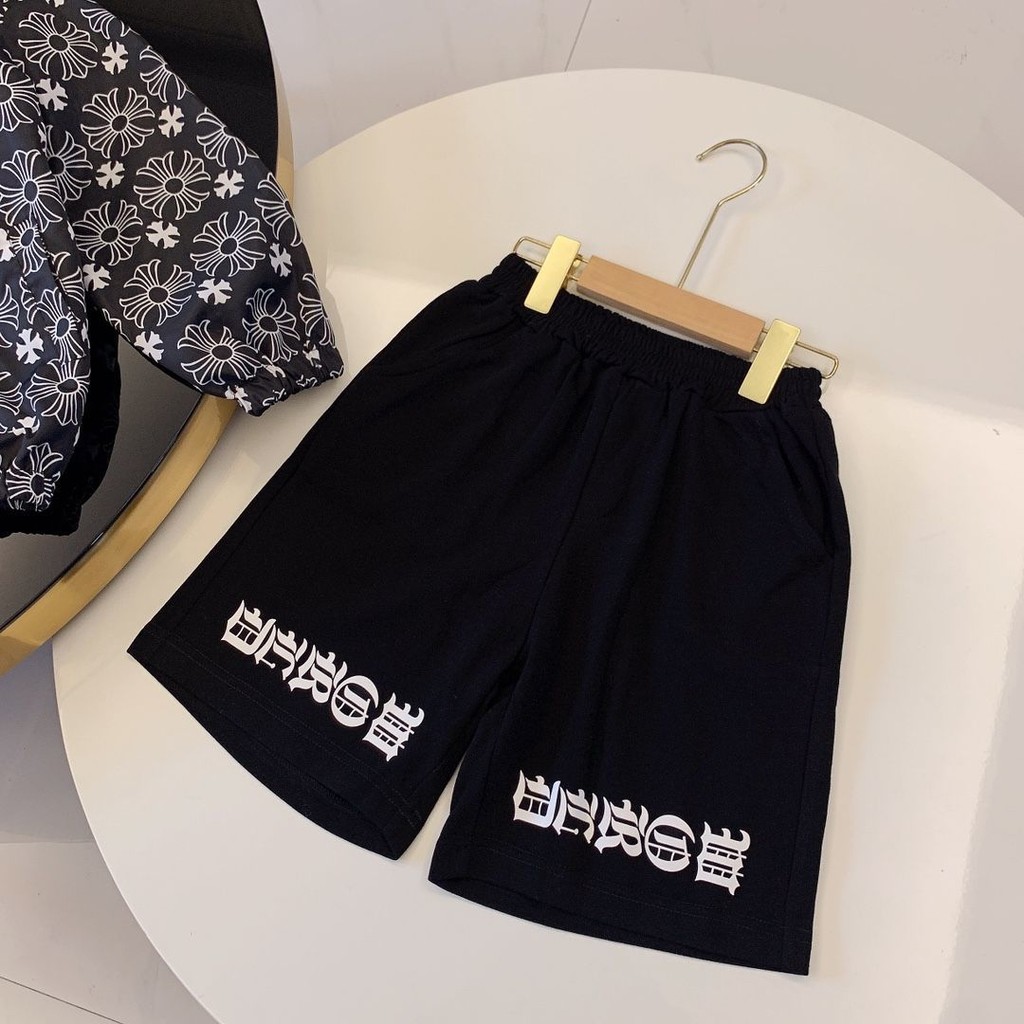 Chrome Hearts กางเกงขาสั้นสำหรับเด็ก