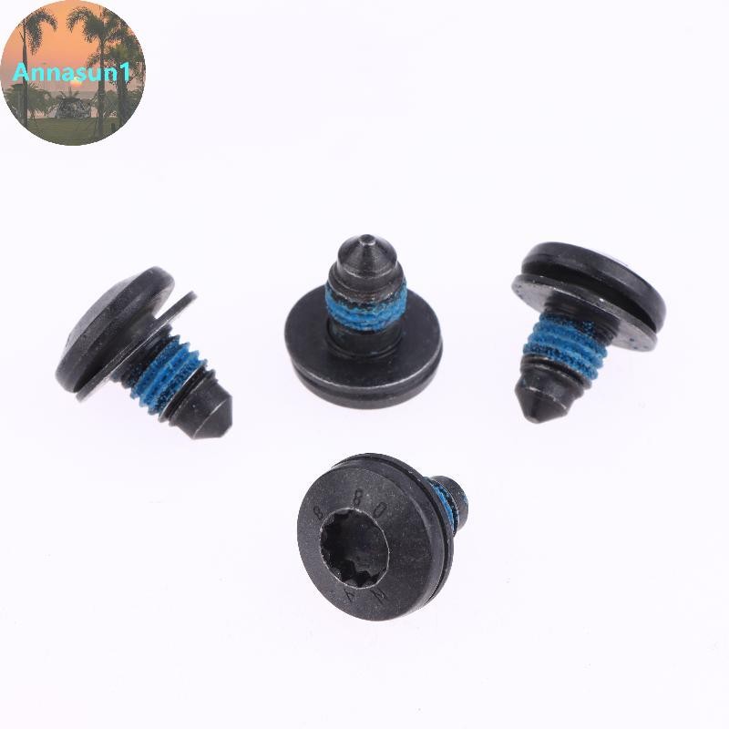 Annasun 2/4 ชิ้นประตูล็อค Actuator สกรูสําหรับ A4 A6 Rs6 A8 A3 Tt Rs4 สําหรับ N90800501 M8x14 อะไหล่